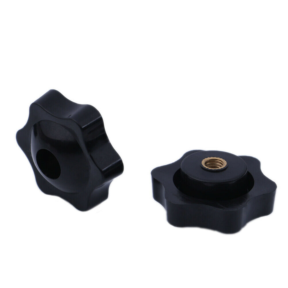 5Pcs M5 plum bakelite hand tighten nuts handle star thumb nuts manual nut.l8