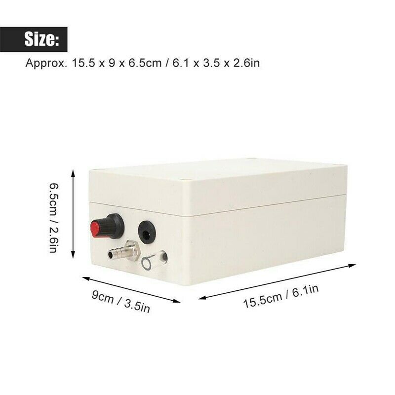 Electric Milking Pulsator Vacuum Pump Air Cow Milking Machine Milker 12V