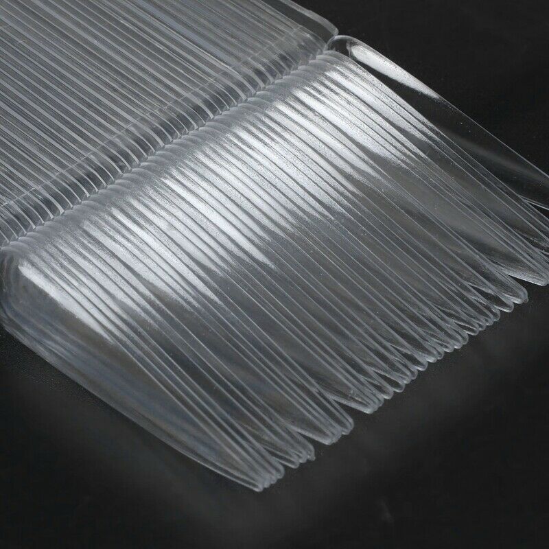 40Pcs  Fan Shaped Nail Art False Tips Polish Gel Color Practice Display ShowinW3