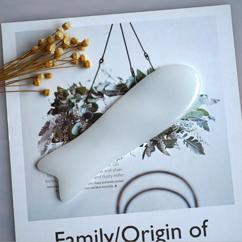 1Pc Portable Fish Shaped Gua Sha Board Women Facial Scraping Beauty Massa.l8