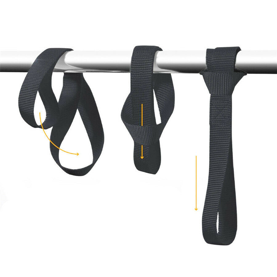 8 Pcs Soft Loop Tie Down Straps Ratchet Towing Cargo ATV UTV Motorcycle 2300 lb