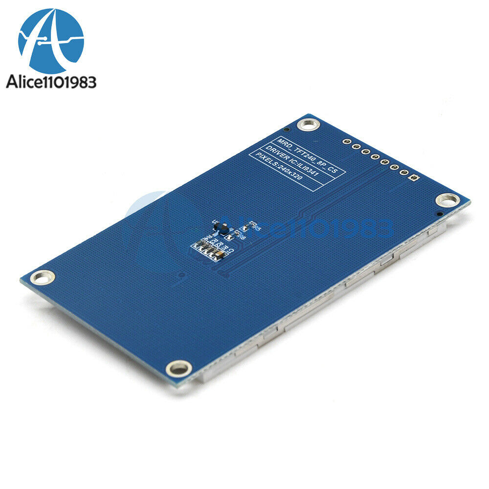 2.4 inch TFT LCD Color Screen SPI Serial Port module ILI9341 Driver 240X320