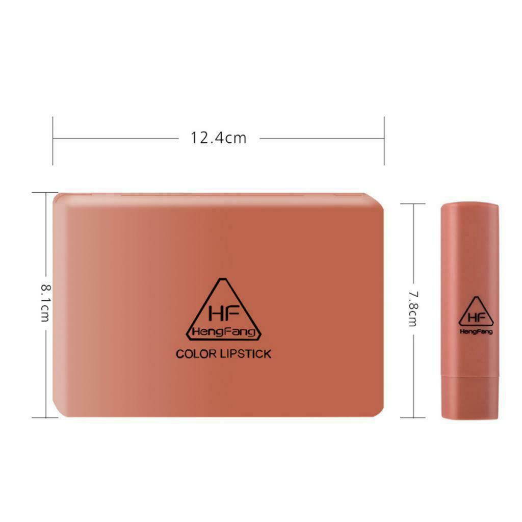 6 Pack Matte Velvet Smooth Lip Stick Mini Makeup Lipsticks Lip Color 1.5g