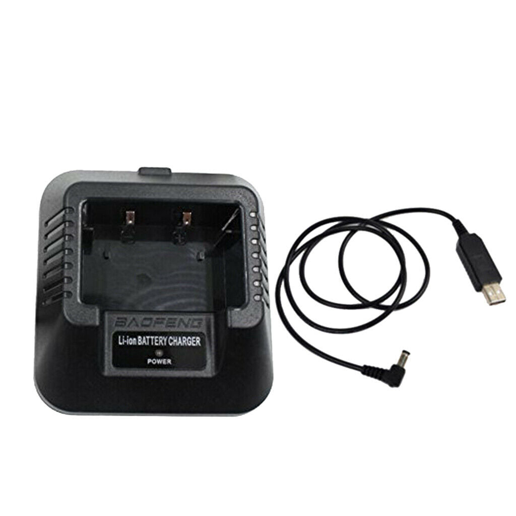 Replacement Desktop USB Charging Adapter for  Radio UV 5R DM 5R