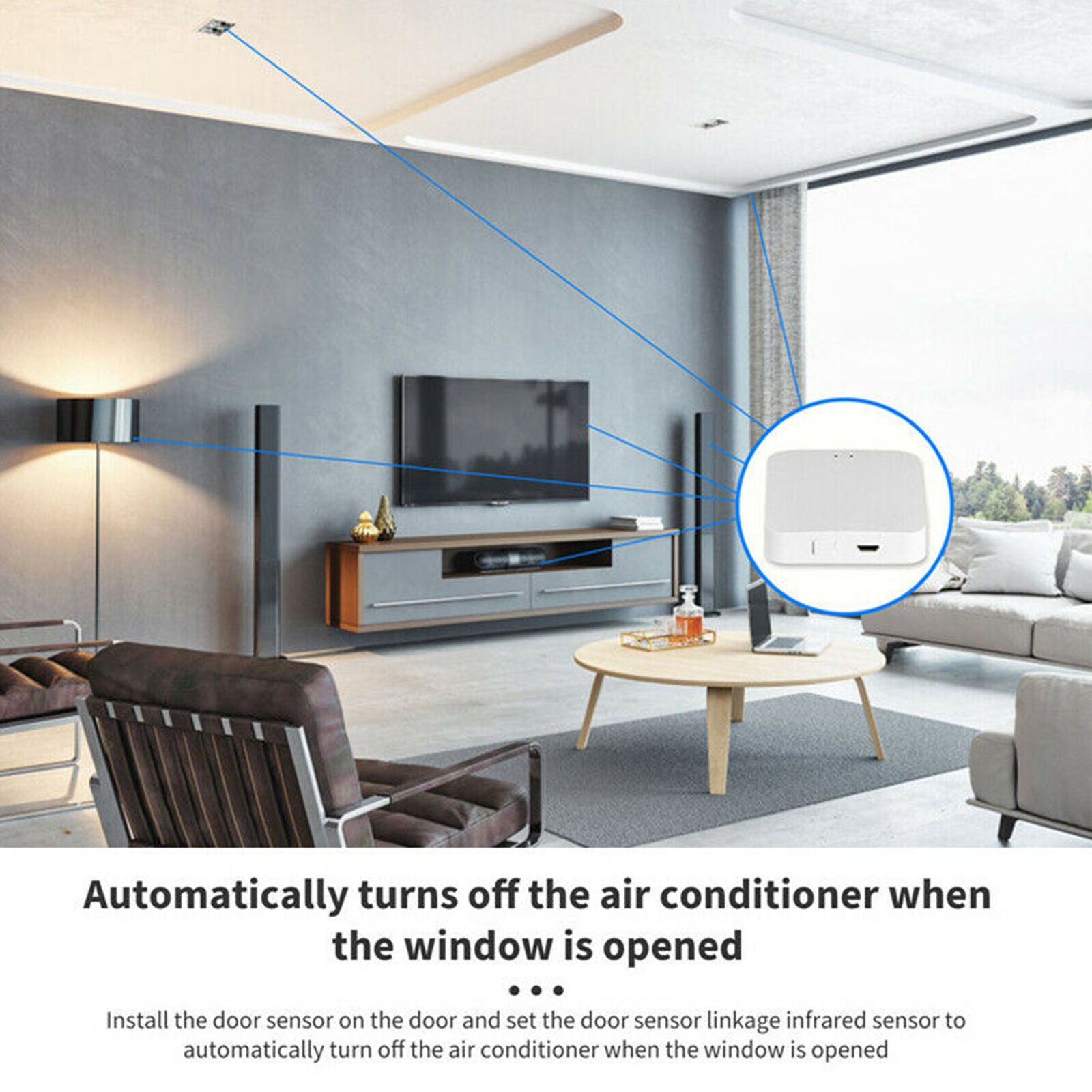 For Tuya ZigBee Smart Gateway Hub Smart Home Bridge Tuya Smart Life APP Wireless
