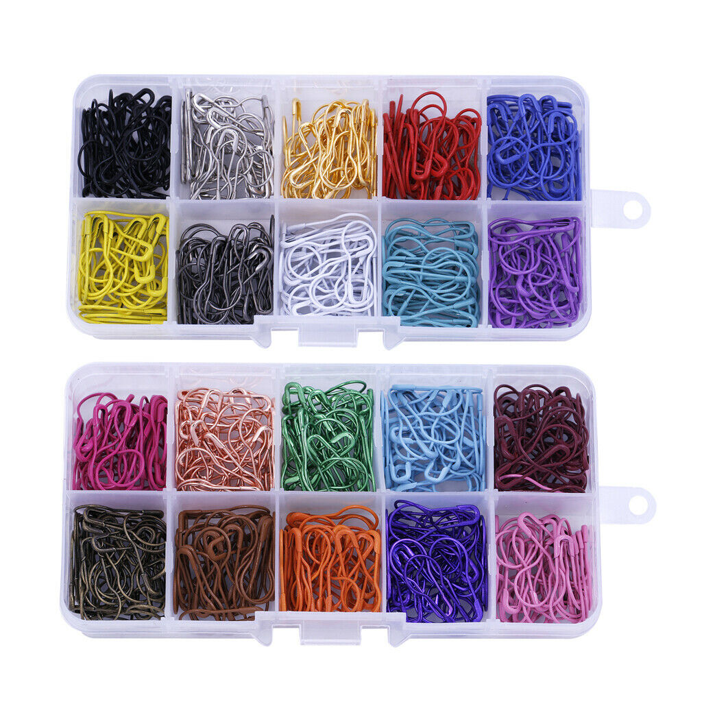 600 Metal Colored Pear Pins Calabash Pin Pumpkin Pins Safety Pins