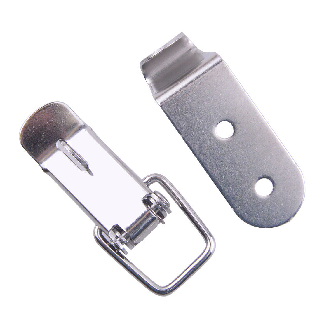 8x Stainless Steel Spring Toggle Latch Catch Clamp Clip For Loaded Box Case