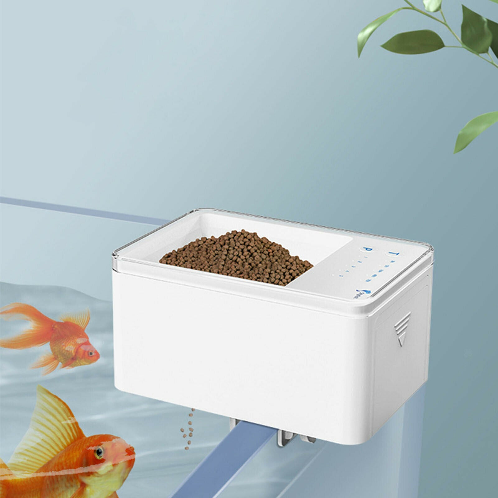 Compact Automatic Fish Feeder Timer Auto Aquarium Food Dispenser Pet Feeding