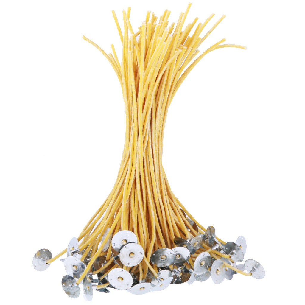 50x/Set Pre Waxed Candle Wicks Cotton Core Candle Making Wick Long 20cm
