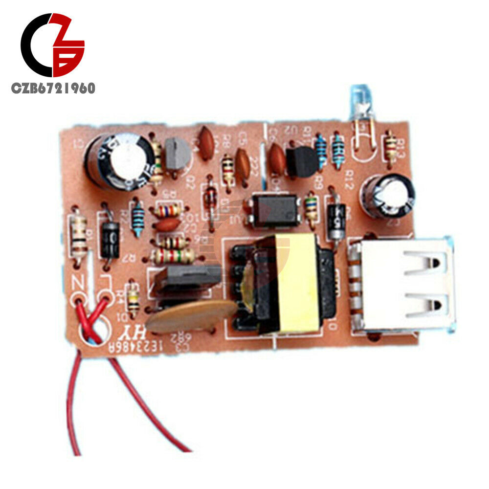 5V 800mA Regulated Power Supply Units AC-DC 220V to 5V DIY Kit