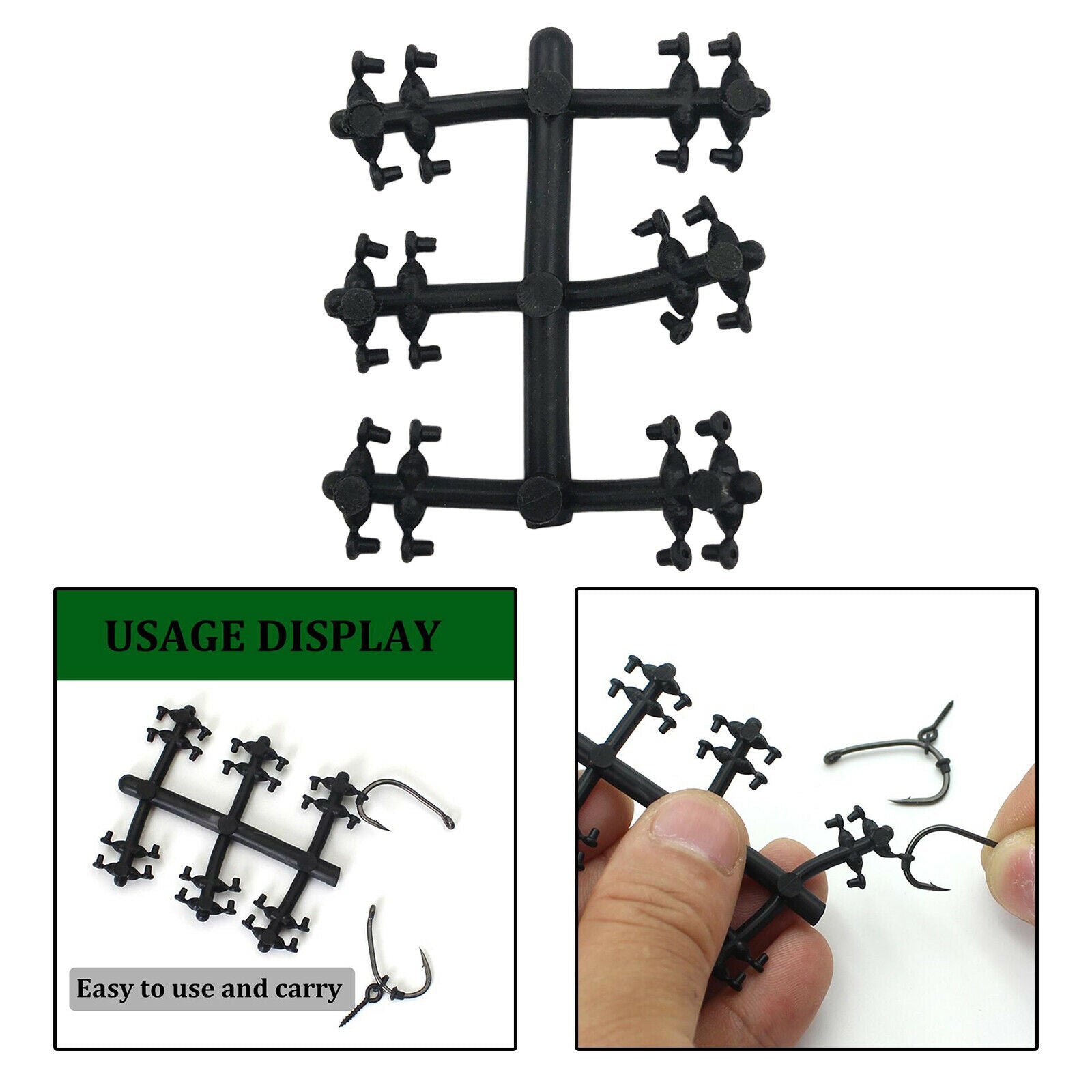 Fishing Hook Stop Beads Stopper Bracket Terminal Joint Making Bead Locator