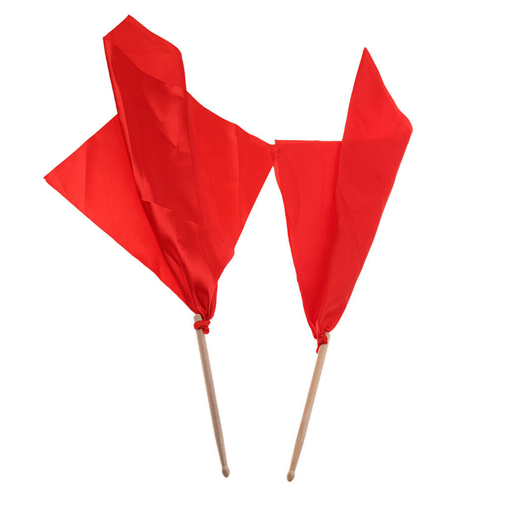 1 Pair Wood Drum Stick with Square Towel