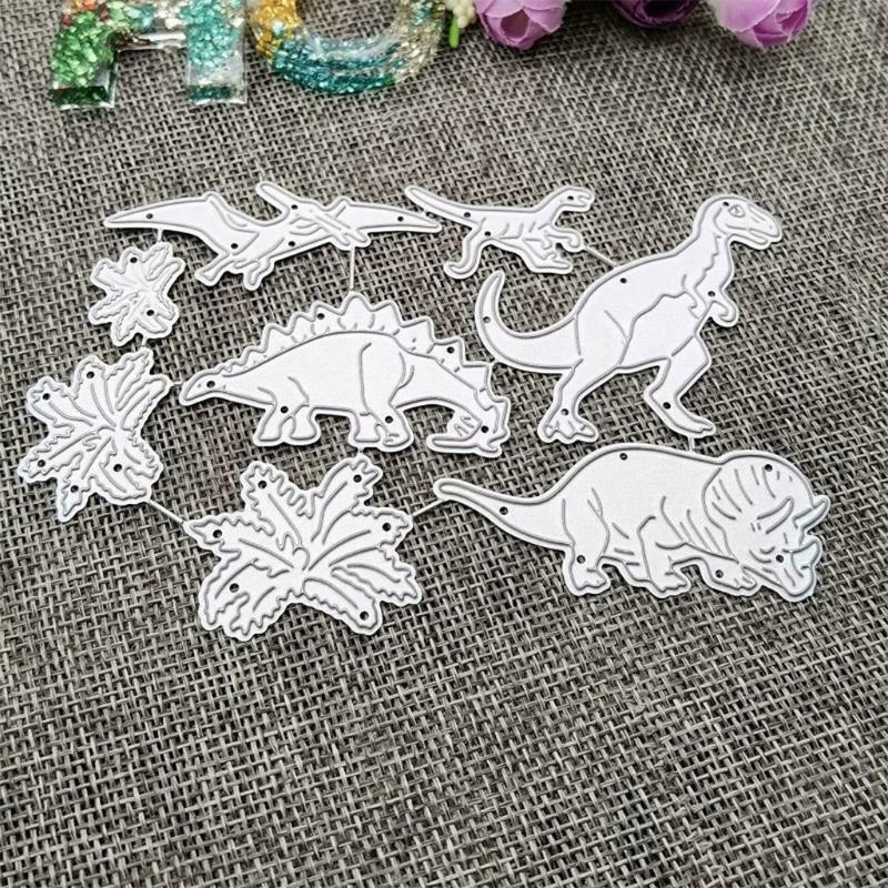 Dinosaur Metal Cutting Dies Stencil DIY Scrapbooking Album Paper Card Template