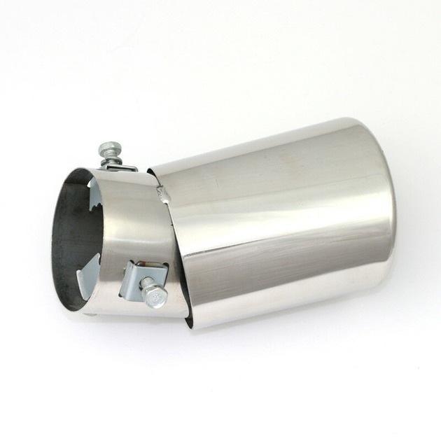 Vehicle Car 60mm Exhaust Tip Tail Pipe Muffler Stainless Steel Anti-corrosive