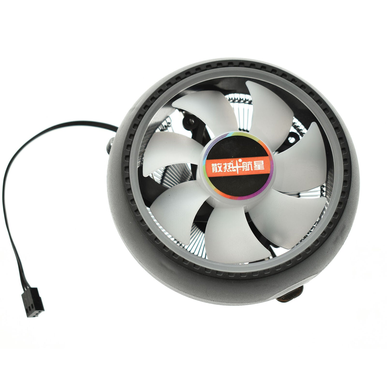 RGB LED CPU Cooler Fan Heatsink For Intel LGA 1156/1155/1151/1150 AMD AM4 / AM3+