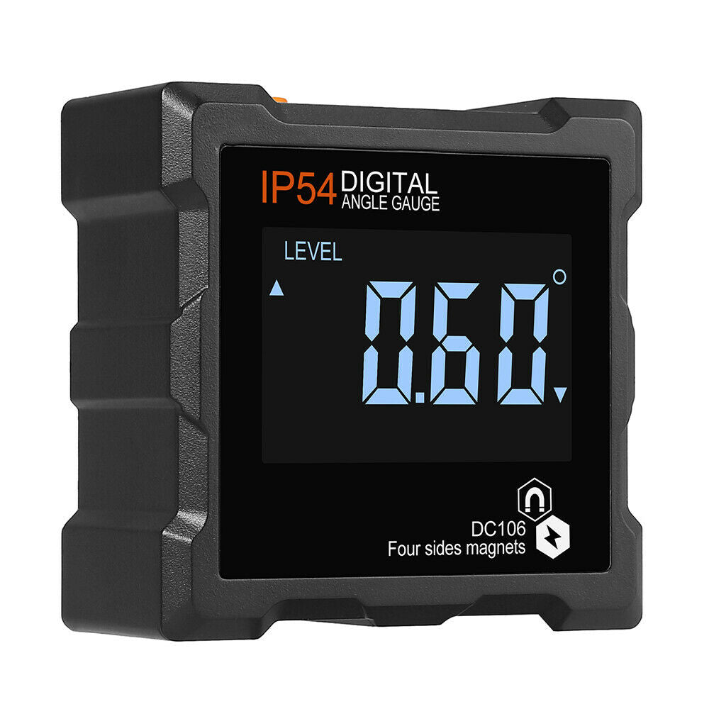 Angle Finder 4x90 Degrees Measuring Tool 4 Sides LCD Digital Angle Gauge LIN