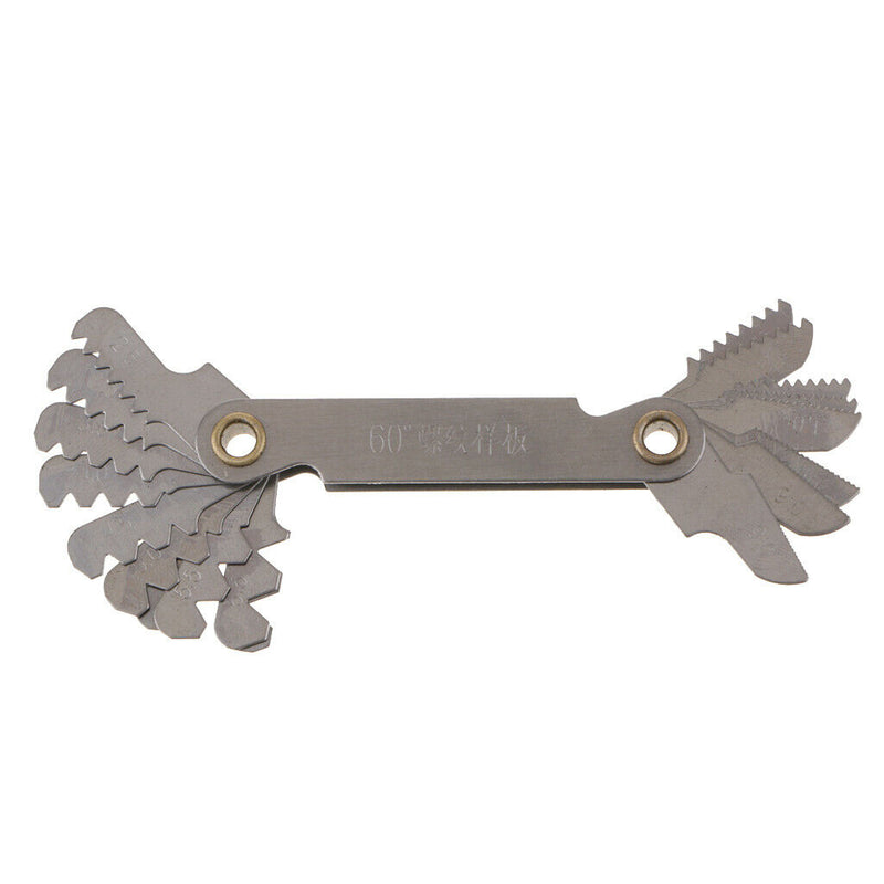 60 Degree Thread Measuring Gage Metric Screw Pitch Gauge For Measuring 0.5-7.0mm
