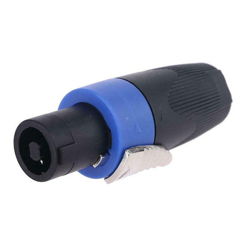 New For NEUTRIK Type NL4FX Speakon 4Pole Plug Male Audio Speaker Connectors