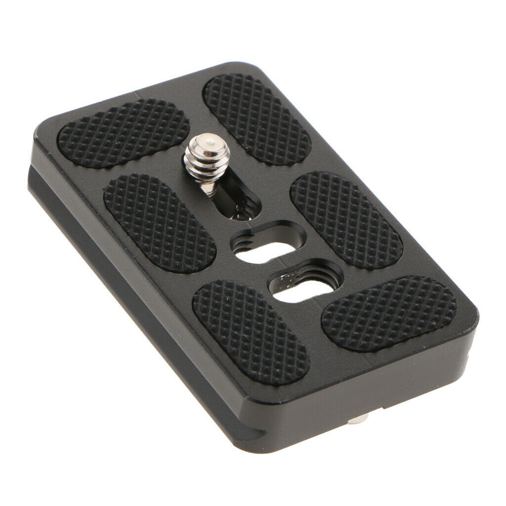 60*38mm Quick Release Plate QR Clamp Adapter for Tripod Ball Head with 1/4 Inch