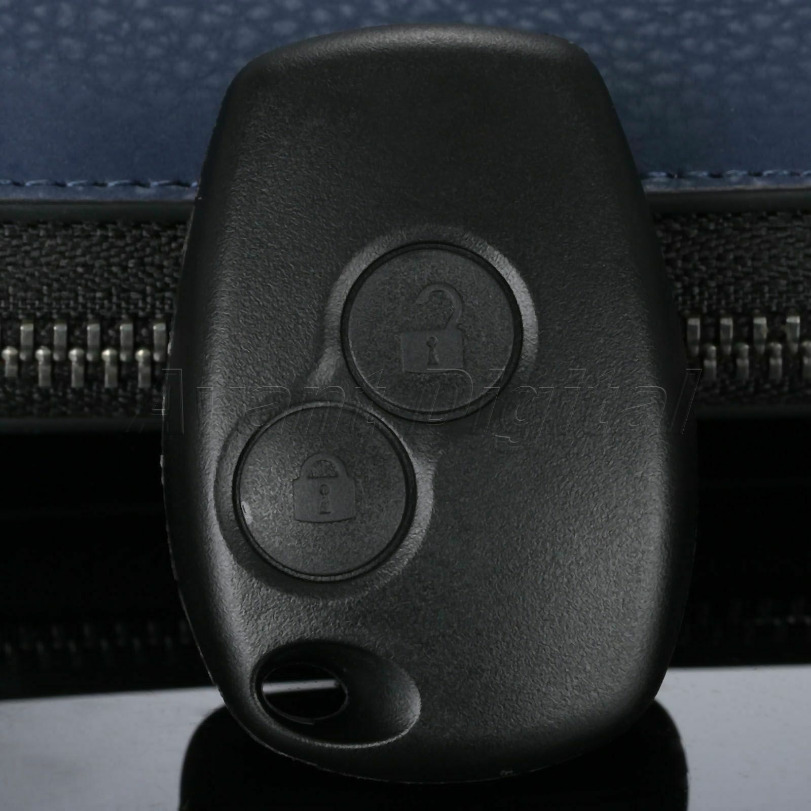 For Renault Megane Laguna clio 2 Button Key Shell Case Cover Fob Replacement
