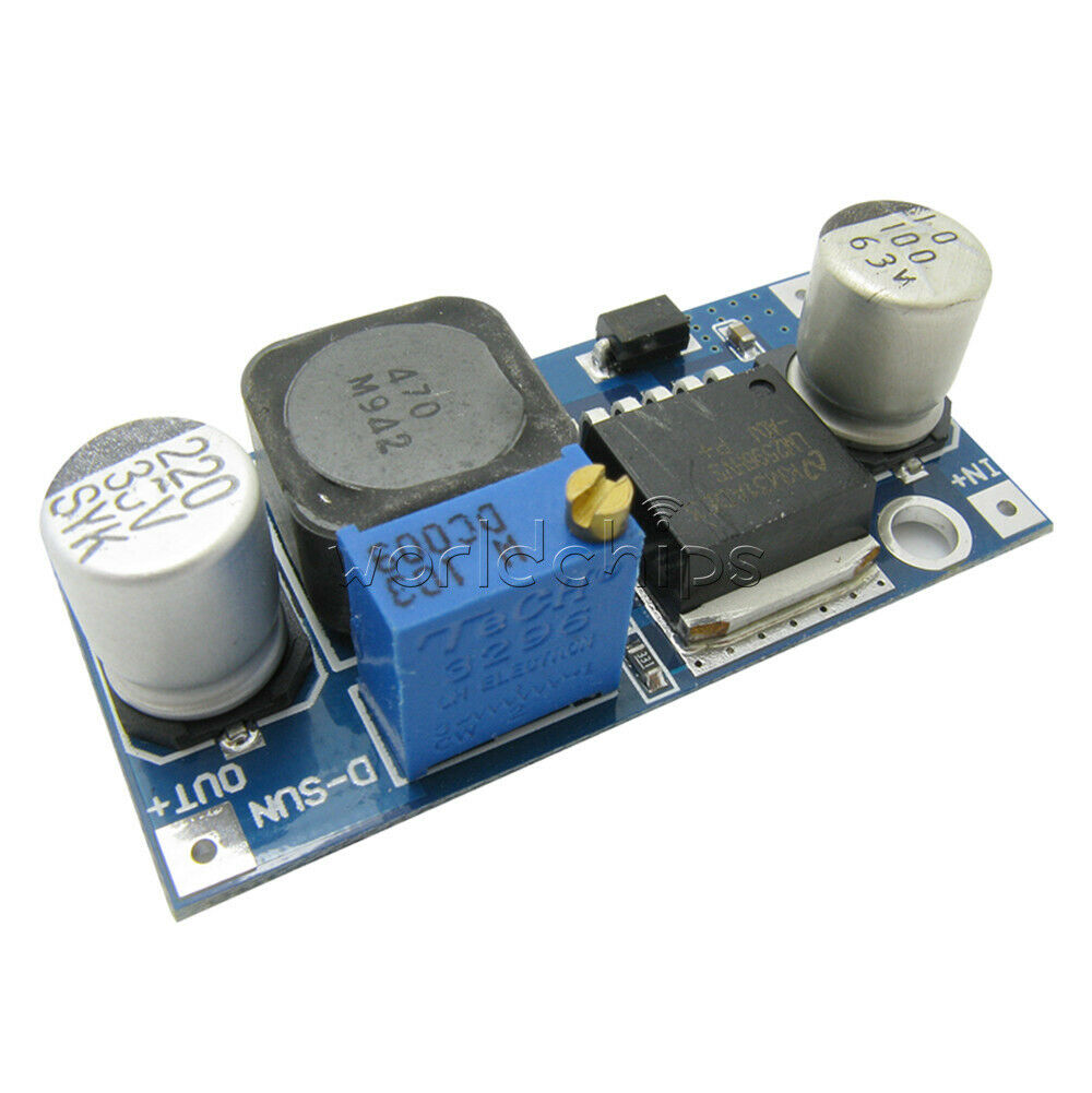 5PCS DC-DC 4.5V- 53V LM2596HVS LM2596HV Step Down Buck Converter Power Module