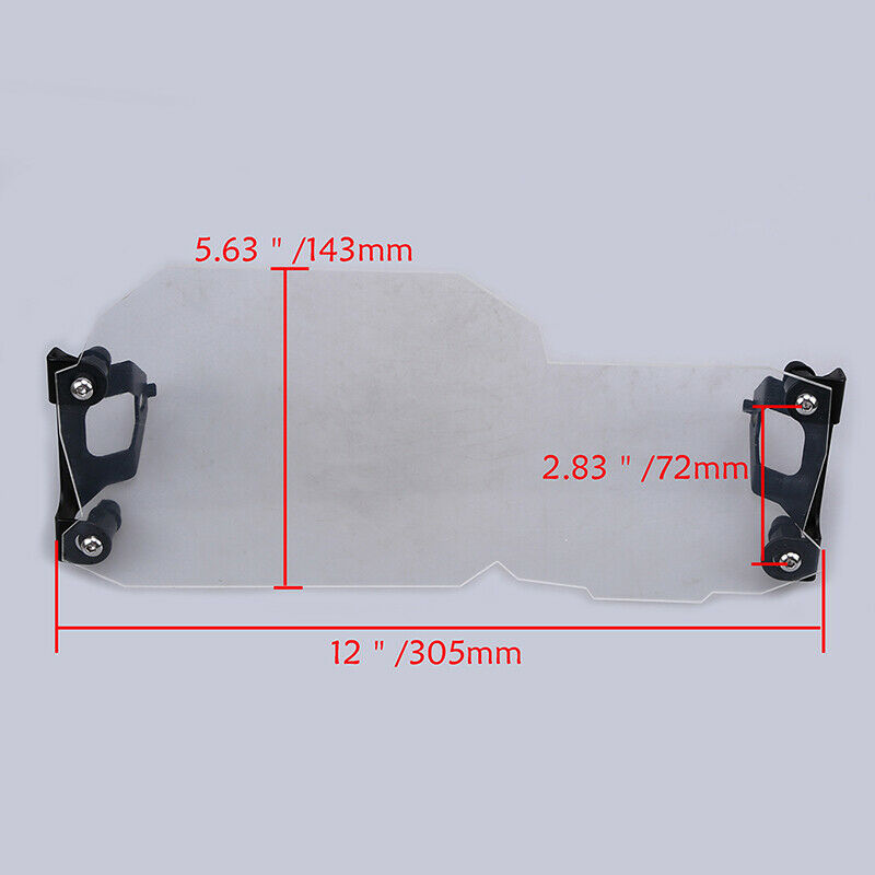Motorcycle Front Headlight Protector Headlamp Guard Cover For BMW F800R 09-15
