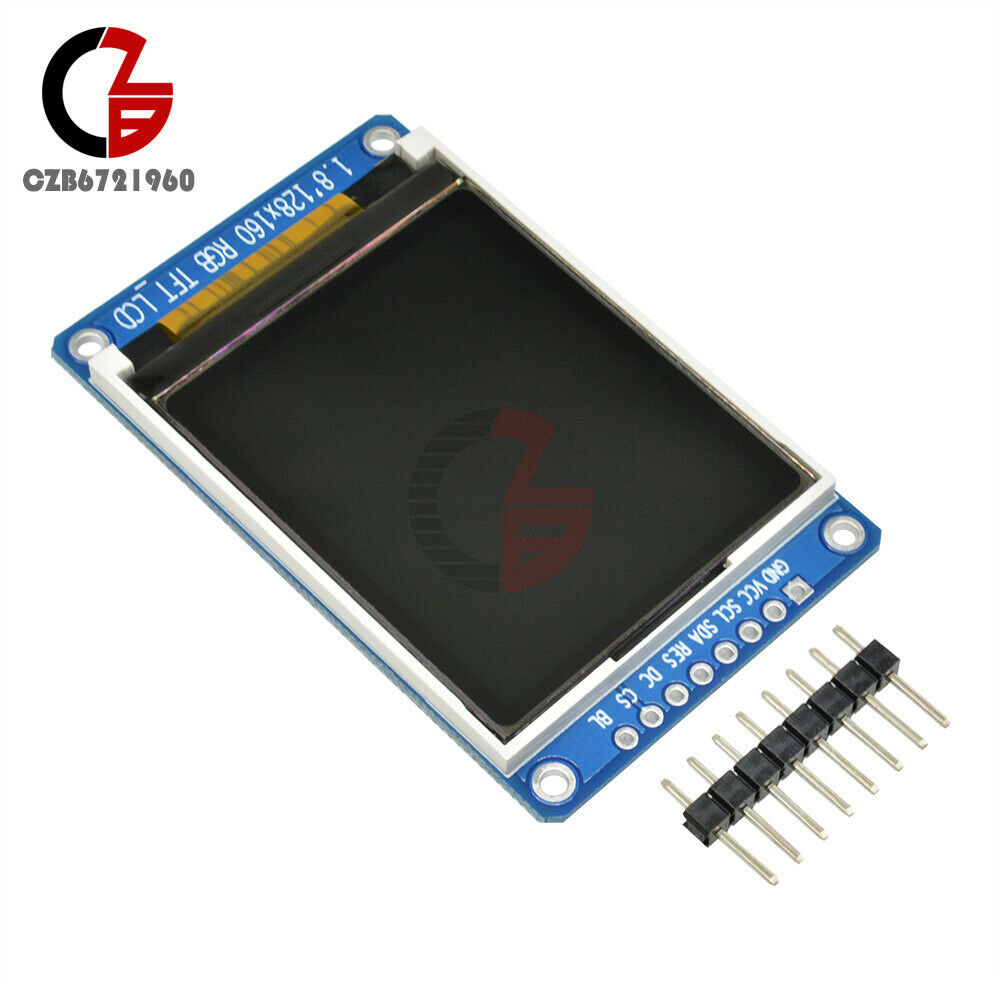 1.8inch TFT Full Color LCD Display Module 128X160 Serial SPI ST7735S for Arduino