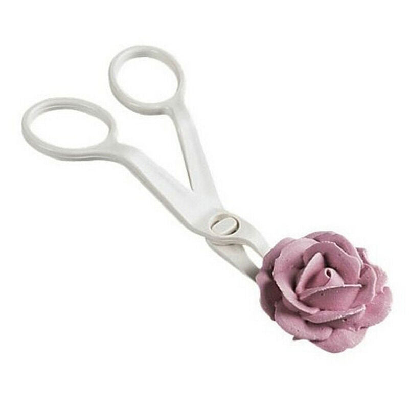 Plastic Scissor Flower Lifter Sugar Craft Fondant Cake Edge Decorating To.l8