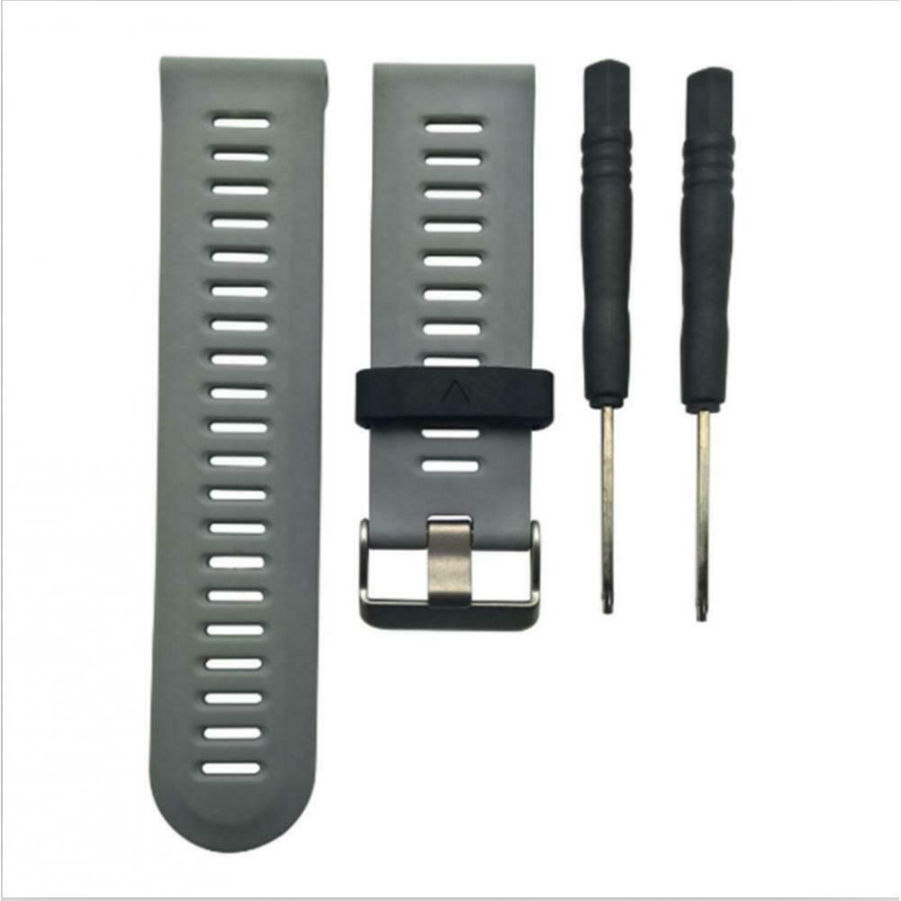 2 pieces For Garmin Fenix 3 / Fenix 3 HR Watch band, Soft Silicone Replacement
