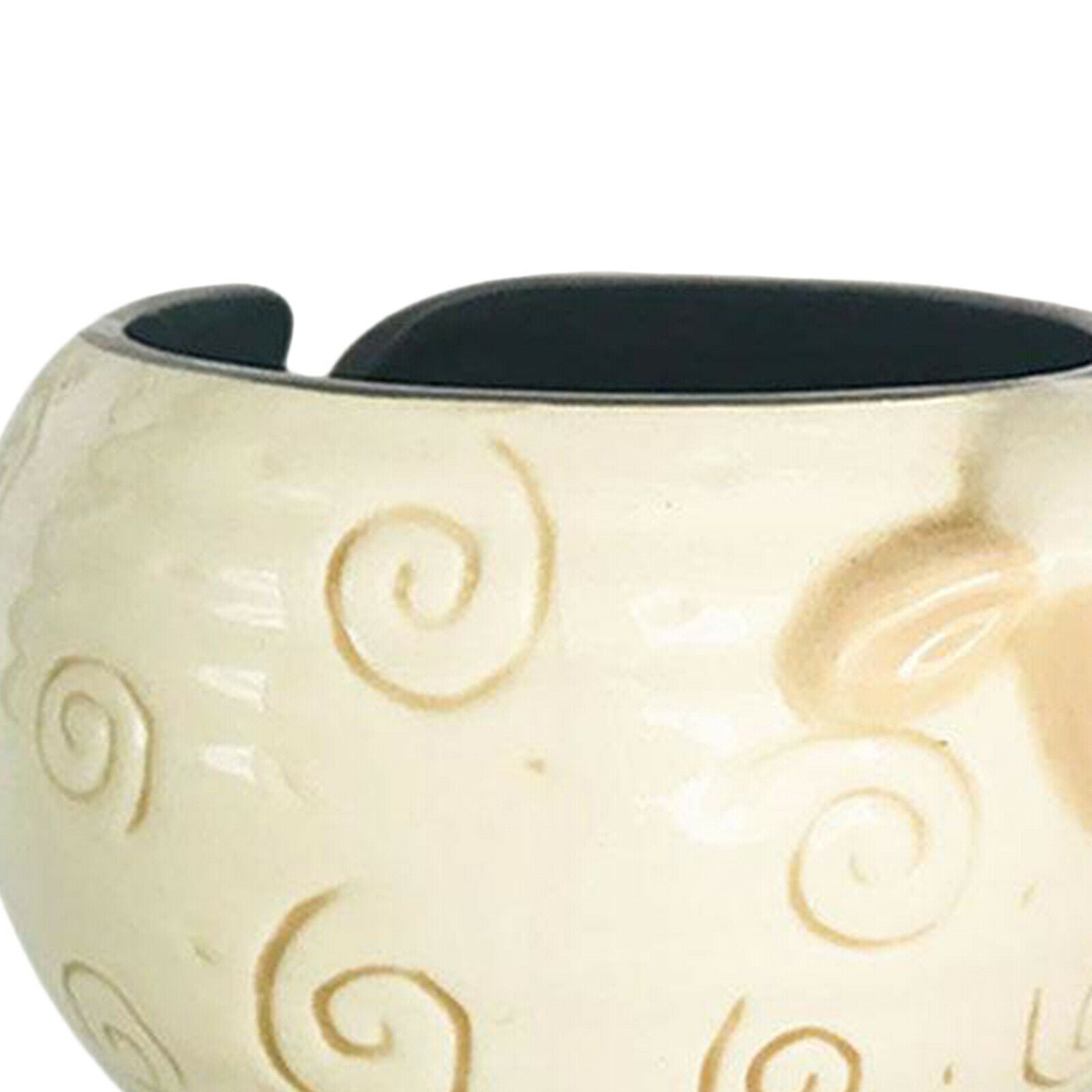 Ceramic Yarn Bowl Knitter Crochet Knitting Craft Storage Bowl Crocheting Hook
