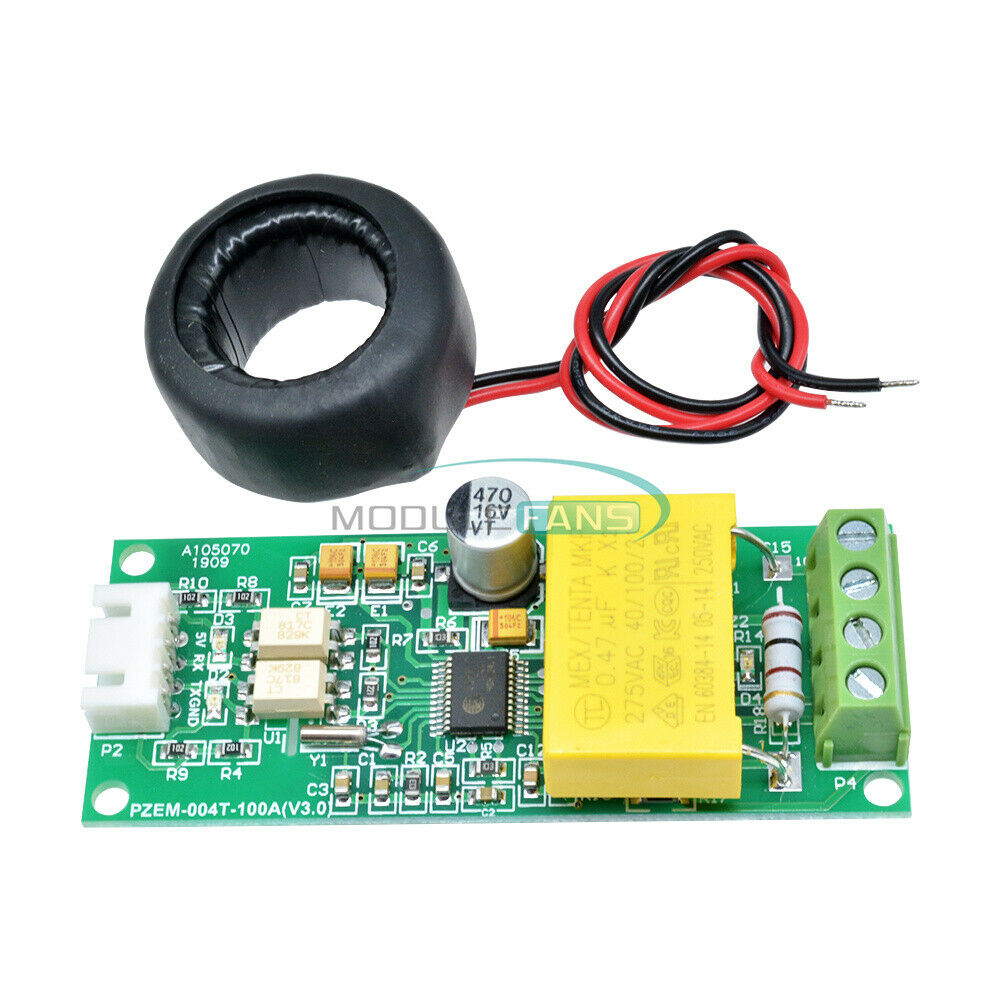 2PCS AC Multifunction Meter Watt Power Volt Amp Current Test Module PZEM-004T
