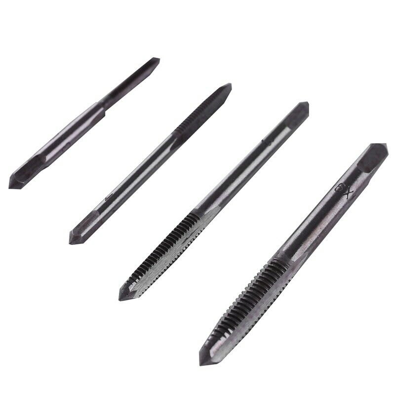 5pcs/Set T Type Machine Hand Screw Thread Taps Reamer M3/M4/M5/M6 Tap Set WithE4