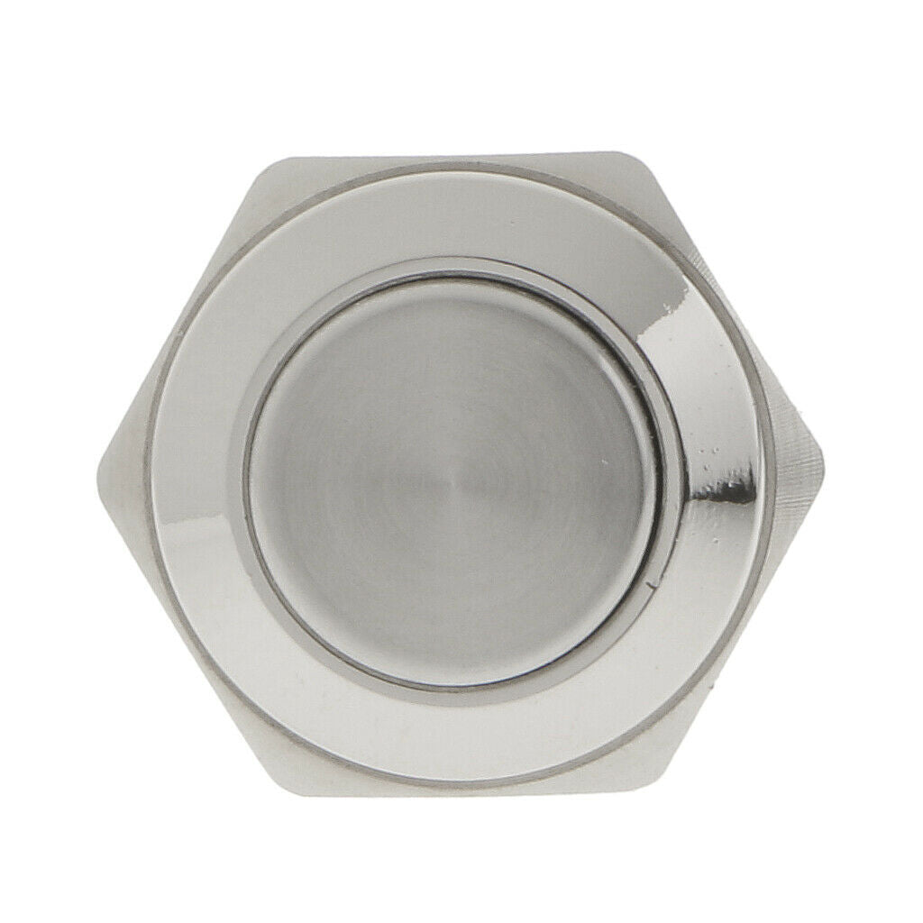 12V 16mm Car SPST Momentary Push Button Switch