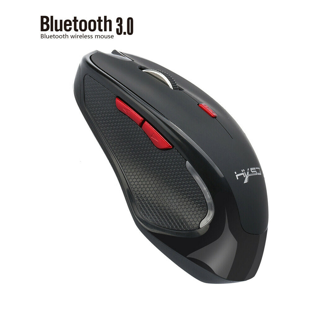 Bluetooth 3.0 Wireless Optical Mouse Mice Adjustable DPI for Tablet PC BP Gaming