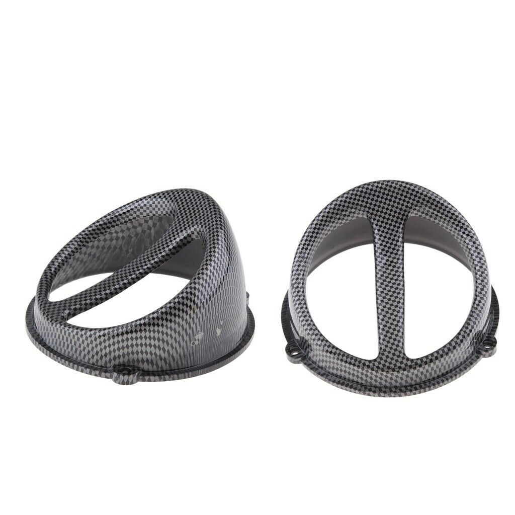 Pair Air Scoop Fan Cover   for GY6 125cc 150cc Chinese Scooter Motorcycle