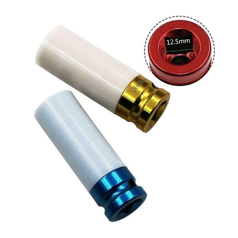 3Pcs Auto Car 1/2" 17mm/0.67in 19mm/0.75in 21mm/0.83in Alloy Thin Wall Wheel Nut