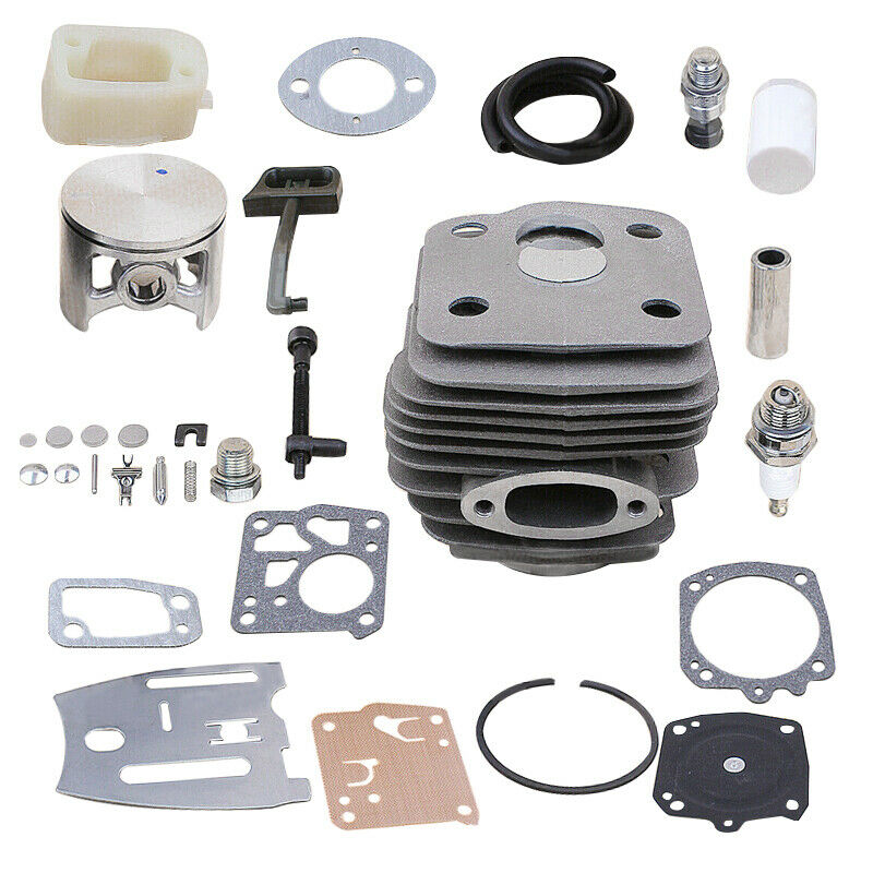 Fit For Husqvarna 288 288XP 281 181 Chainsaw 54mm Cylinder Piston Carb Kit tn