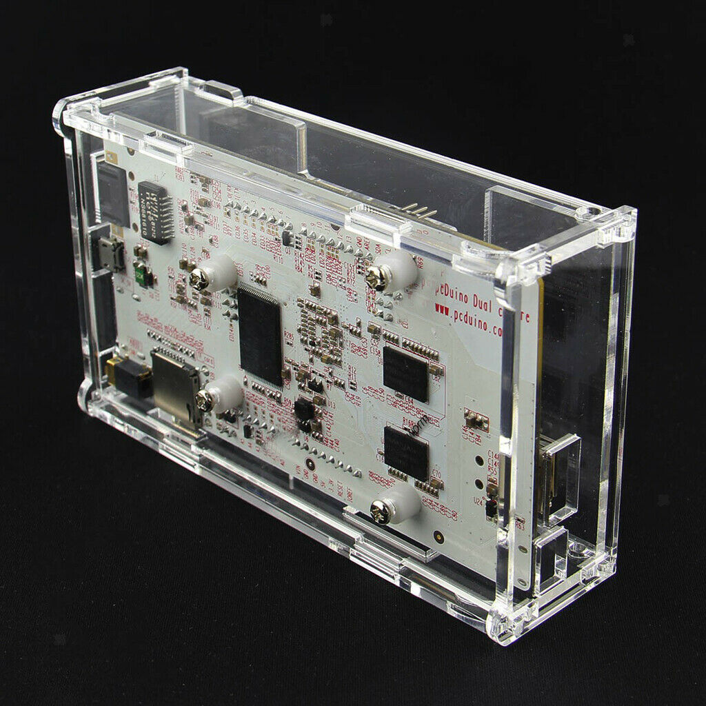 Clear Enclosure Shell Case Box Moved Lid For