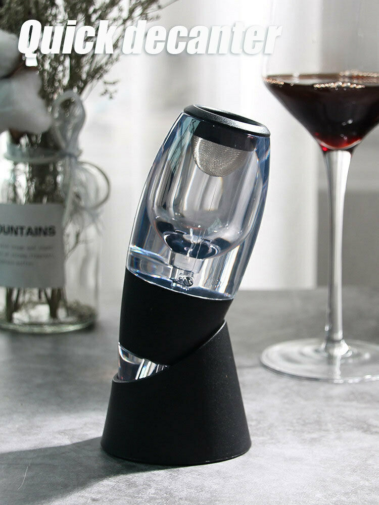 Wine Aerator Red Air Aerating Strainer Decanter for Wine Lover Family Party Bar