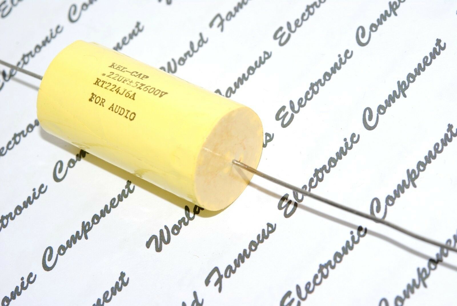 1pcs-REL-CAP RT 0.22uF (0.22µF) 600V 5%  Capacitor RT224J6A For Audio