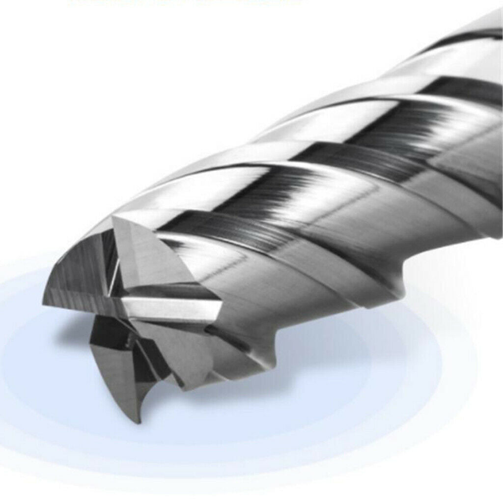2x4Dx50mm Milling Cutter Wear-resistant Flat-end Tungsten Steel HRC45 New