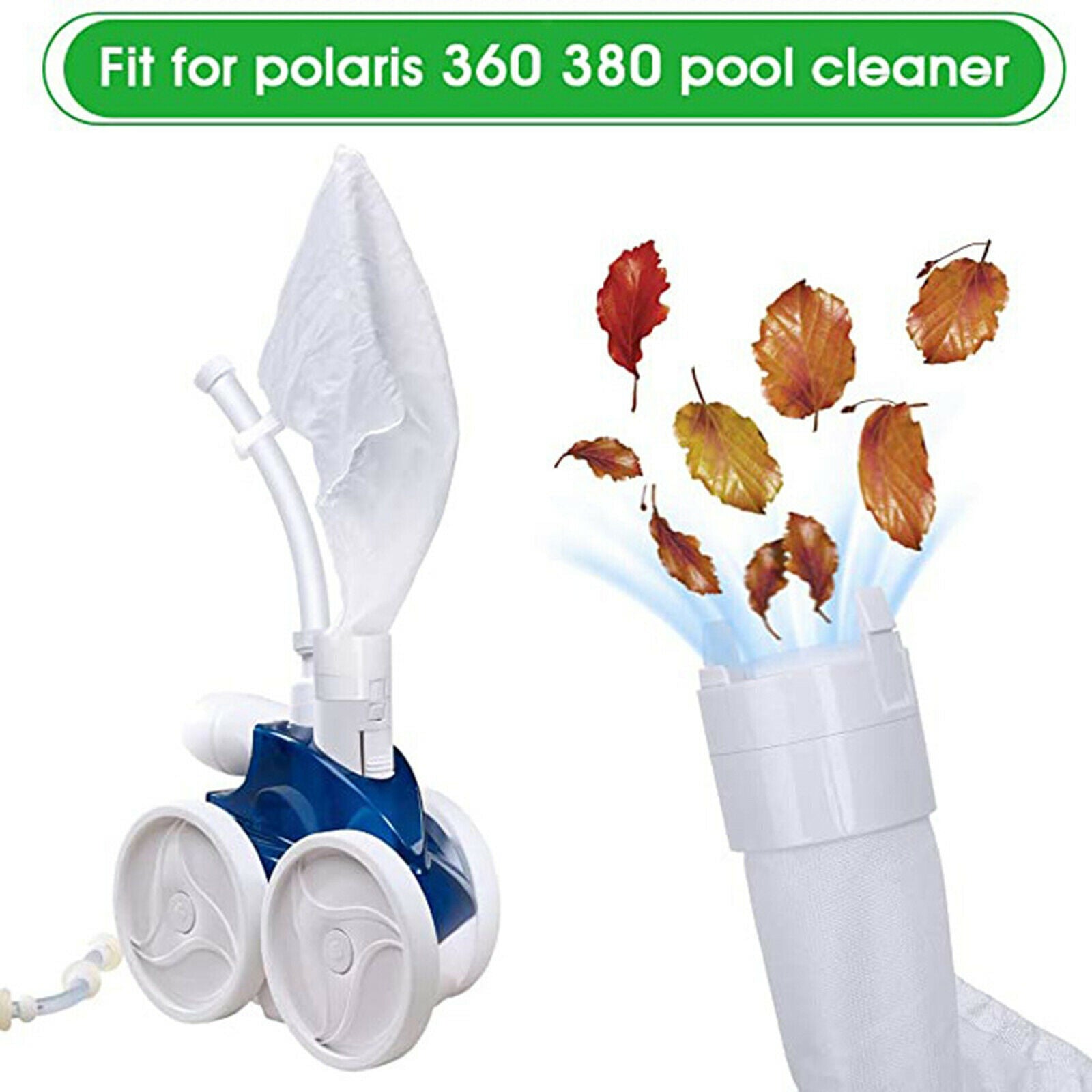 Pool Cleaner Filter Bag for Polaris All Purpose Zipper Bag Parts Accessories