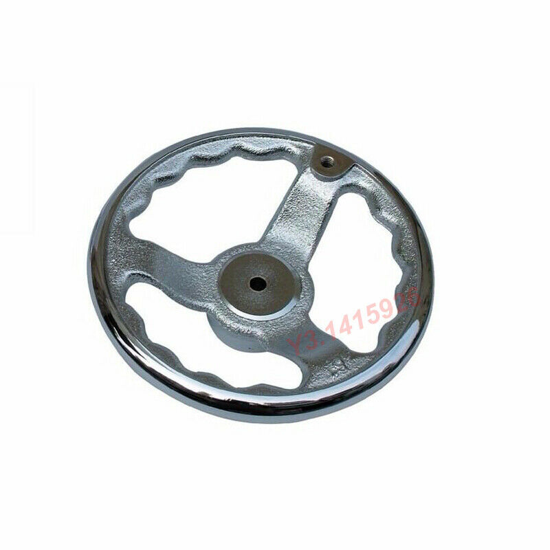 5" Electroplating Handwheel OD:120mm Machinist Cast Iron Tailstock HandWheel 1Pc