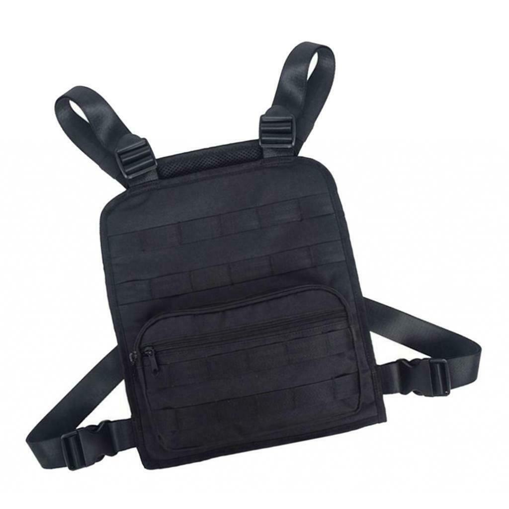 Multifunctional Chest Pack Front Bag for Hiking Cycling Climbing Camping