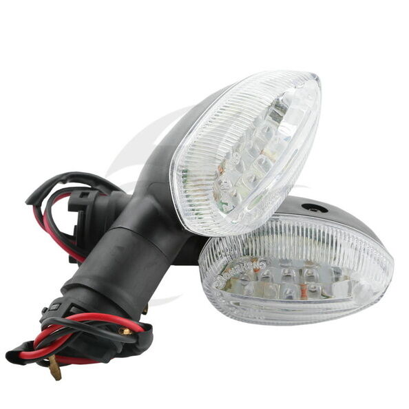 Motorcycle Amber Turn Signal Light Indicators Fit For Yamaha YZF R1  R6 FZ1 FZ6