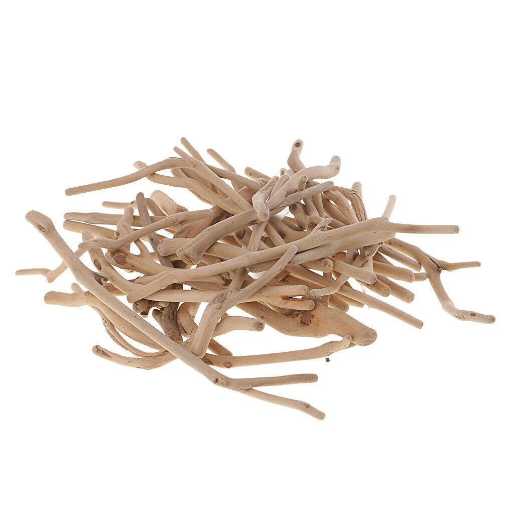 Bulk Driftwood Sticks Wood Craft Pieces DIY Tealight Candle Holders 8-9CM