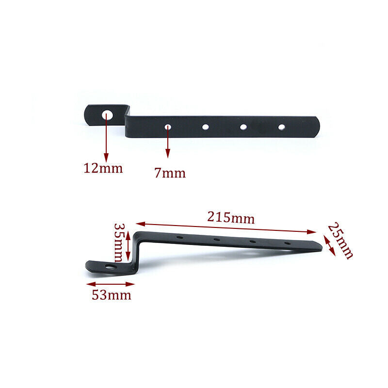 Adjustable Saddle bag Support Bar Mounting Kit Bracket For Cafe Racer Universal