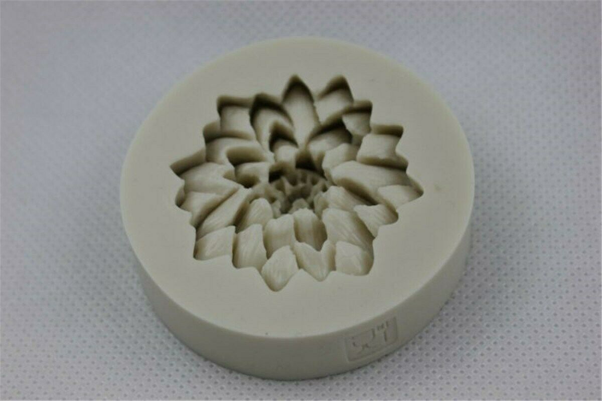 Mould Lily Flower Sugar Paste Cake Icing Chocolate Craft Water Silicone Decor