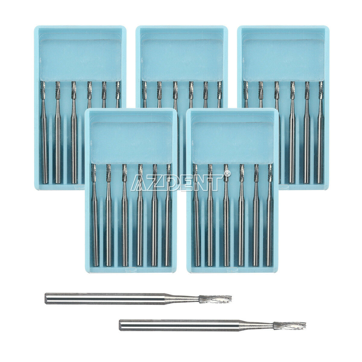 30 Boxes Dental 557 FGOS Surgical Carbide Burs FG-557XL Length 25mm 6pcs/Box