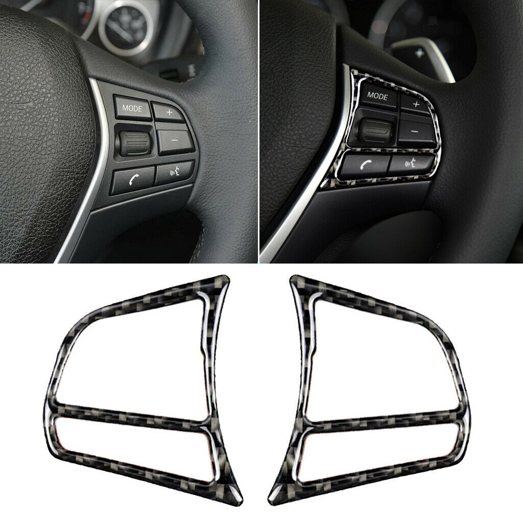 Steering Wheel Buttons Cover Trim For BMW F20 F21 F30 F34 F32 1 2 3 4Series